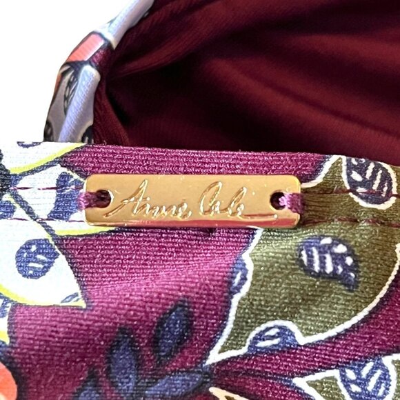 Anne Cole NWT In Full Bloom Underwire Front Twist Shirred Tankini Top 36B/34C - Picture 9 of 15